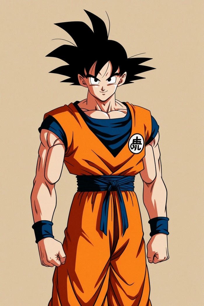 Ảnh SonGoku mang vẻ huyền thoại