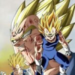 Ảnh Vegeta đối mặt kẻ thù