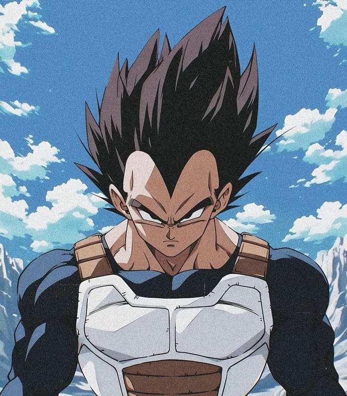 Ảnh Vegeta giận dữ dữ dội