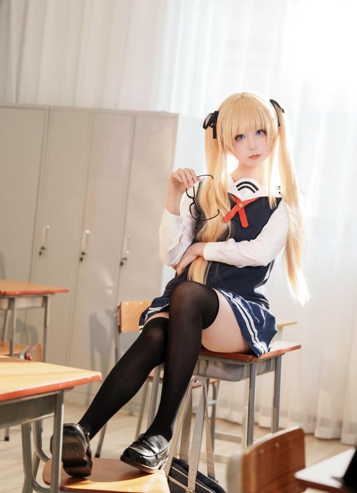 Ảnh cosplay nữ sinh phong cách học đường trẻ trung