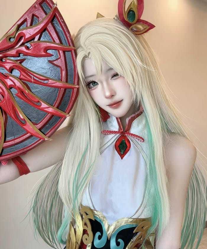 Ảnh irelia cosplay mặt xinh