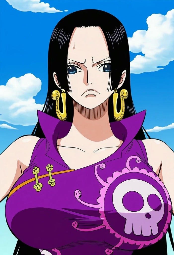 Anime Boa Hancock vẻ đẹp huyền bí