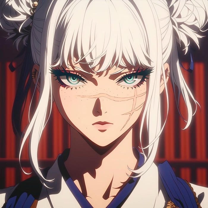 Anime avatar góc mặt chính diện