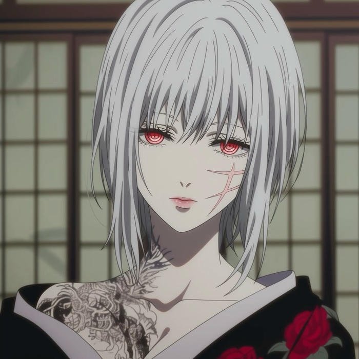 Anime avatar phong cách tối giản