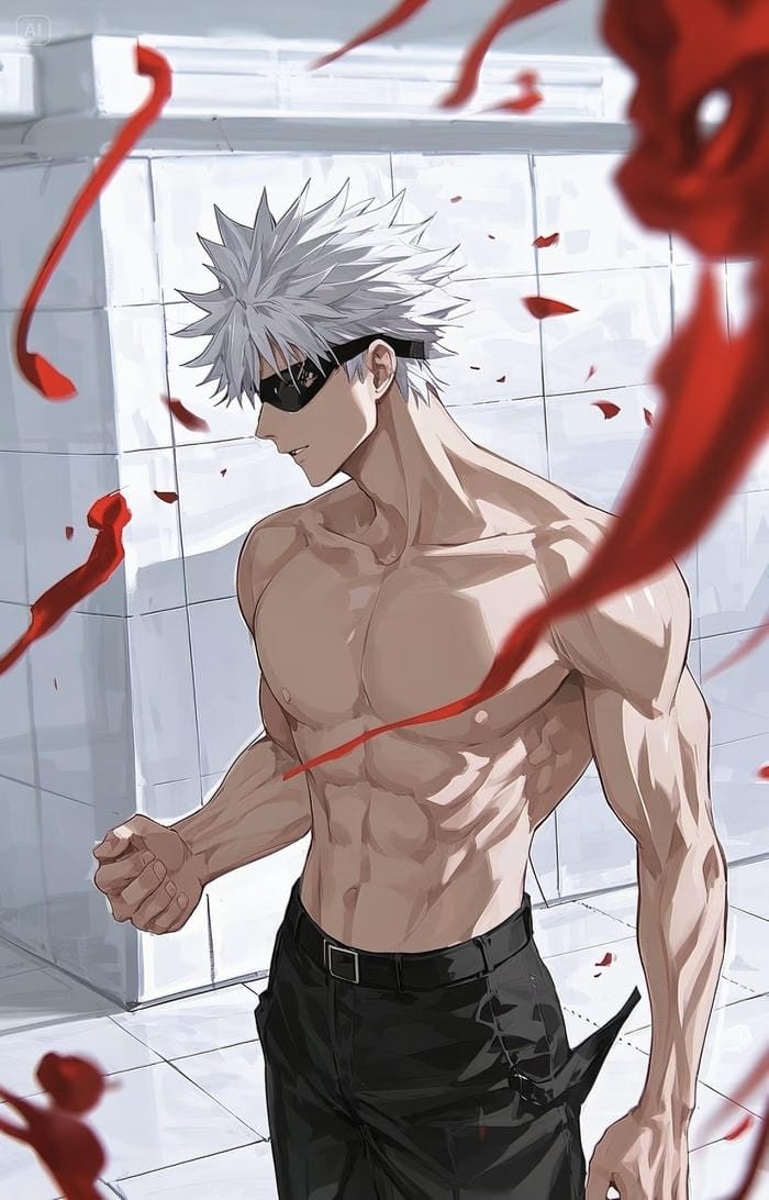 Bức hình anime nam lực sĩ 6 múi