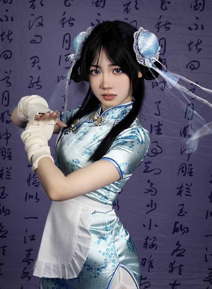 Bức hình cosplay trung quốc dáng người thon gọn