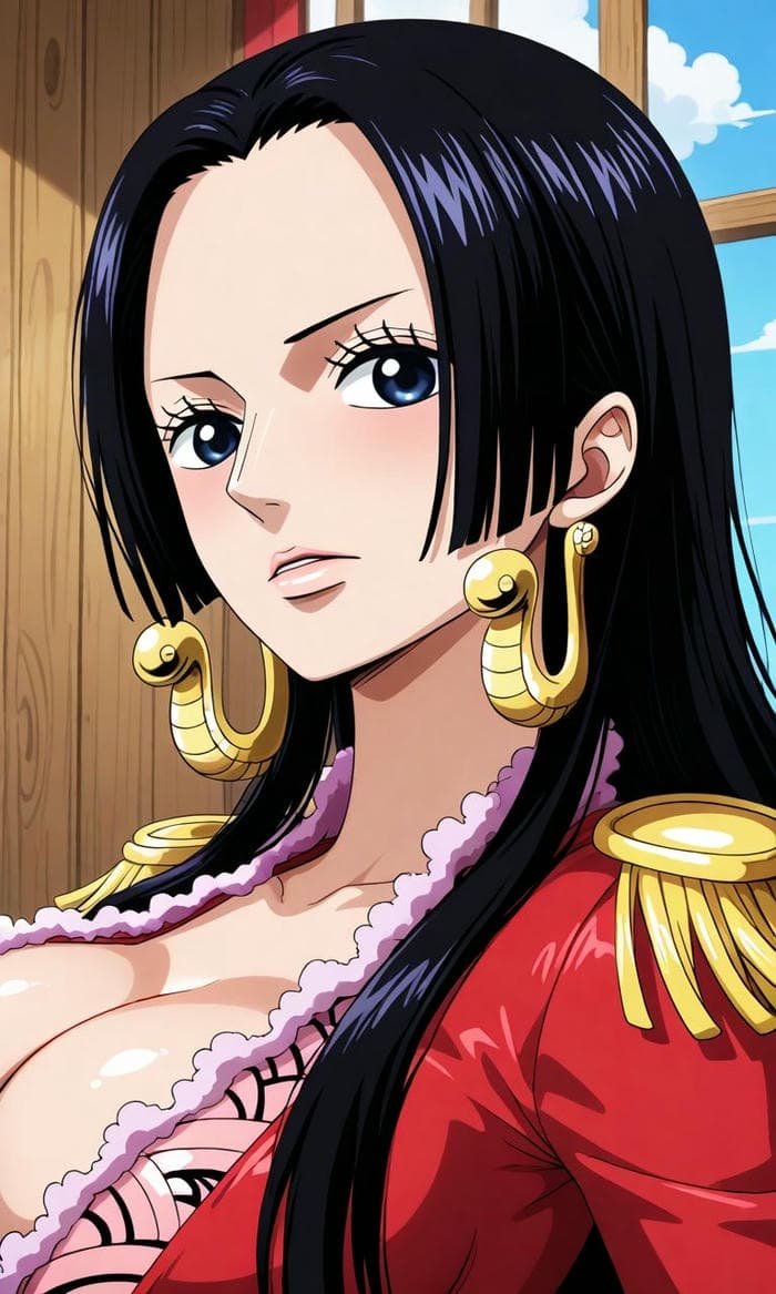 Hình Boa Hancock ánh nhìn lạnh