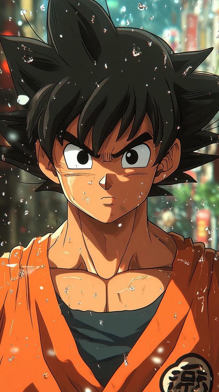 Hình ảnh SonGoku đậm chất anh hùng