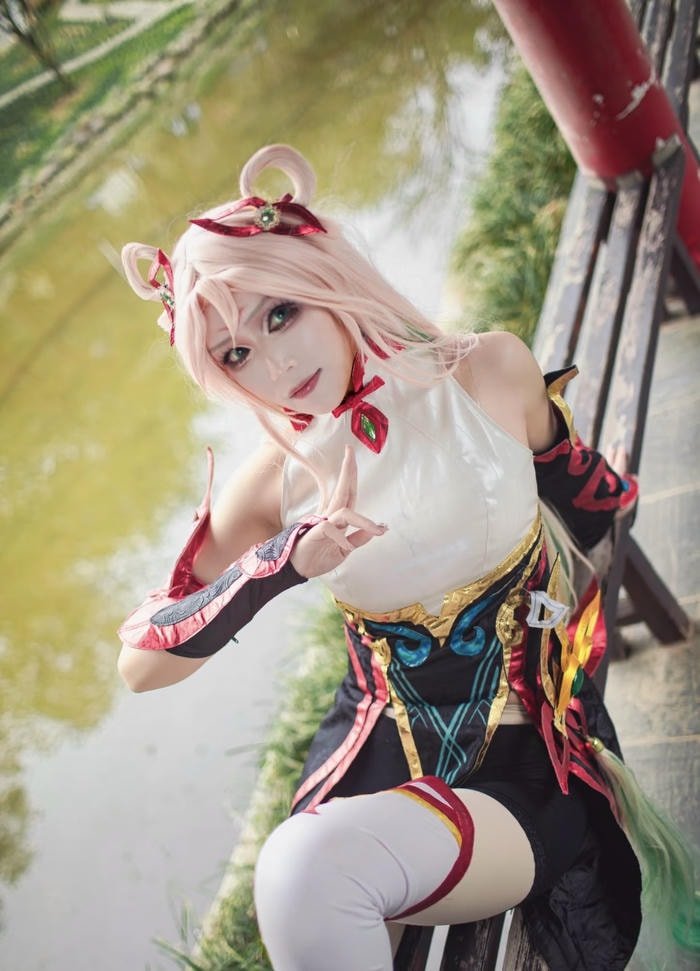 Hình ảnh irelia cosplay thần thái ngầu