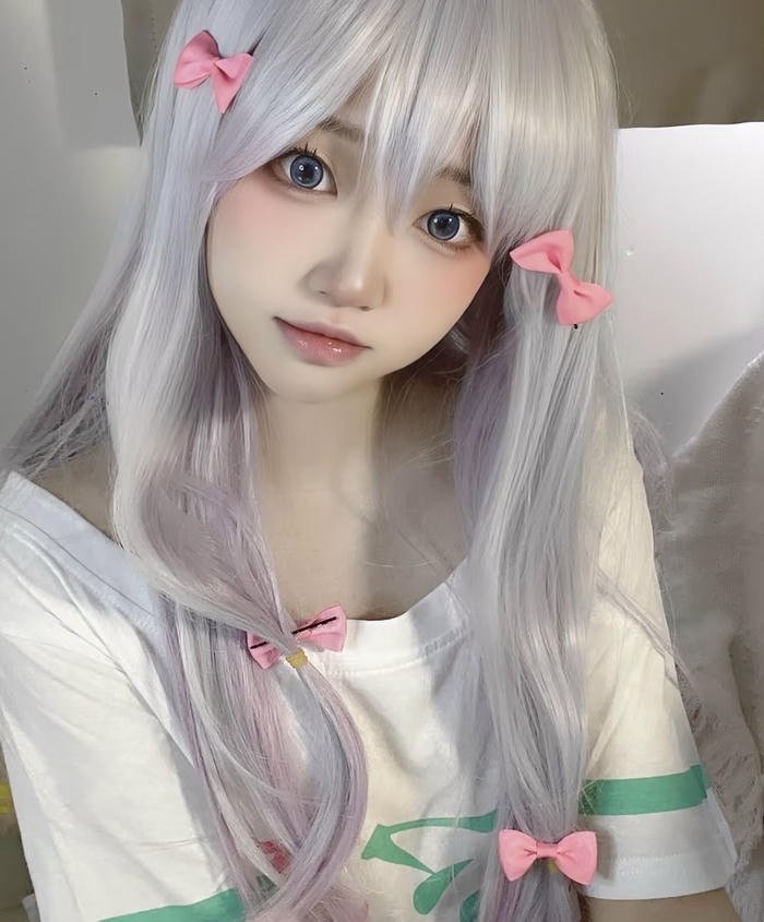 Hình ảnh sagiri cosplay nhí nhảnh