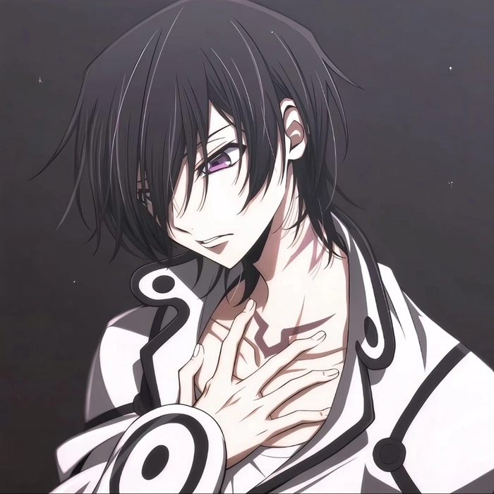 Hình avatar anime với thần thái lạnh lùng cuốn hút