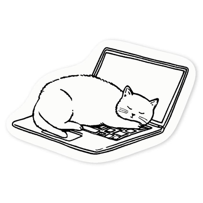 Hình sticker không màu phong cách sạch