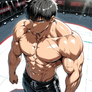 Khỏe khoắn quyến rũ ảnh anime nam 6 múi