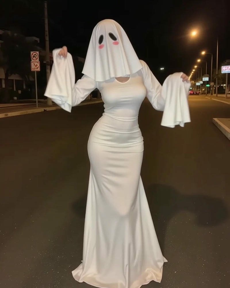 Ma vô diện đi lang thang trên đường phố đêm