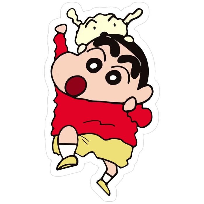 Nhãn dán shin mang nét hài hước đặc trưng