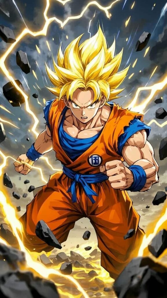 SonGoku xuất hiện với vẻ mạnh mẽ