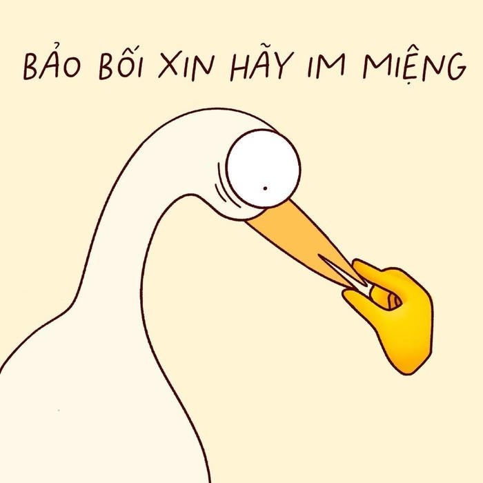 Sticker bựa dùng cho mấy câu trả lời cộc