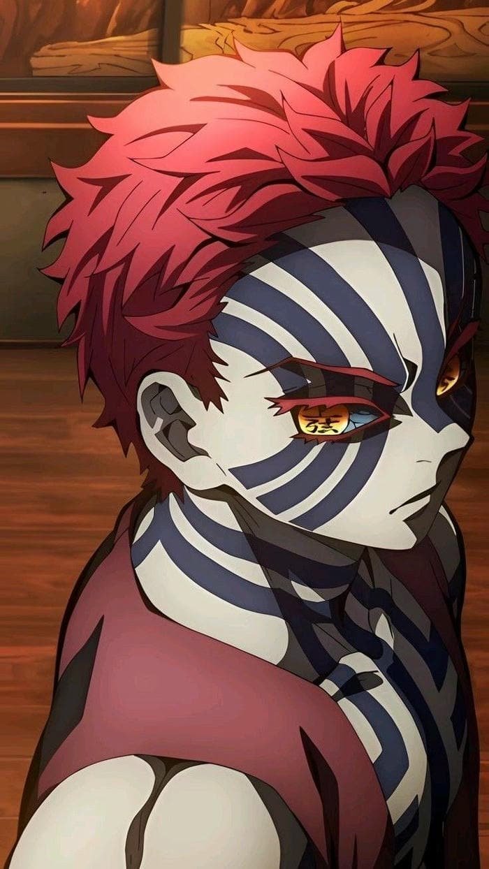 ảnh Akaza màu sắc nhìn hài hòa