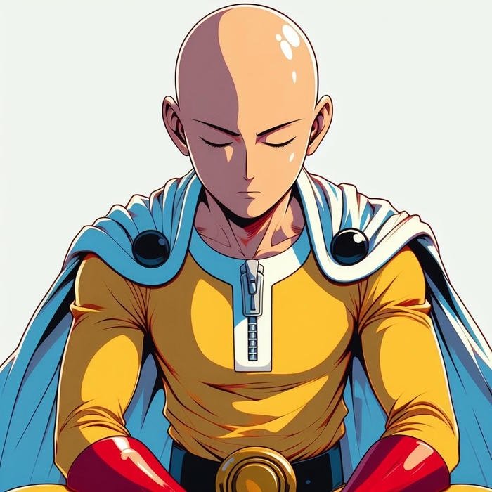 ảnh Saitama đẹp nhẹ nhàng gọn