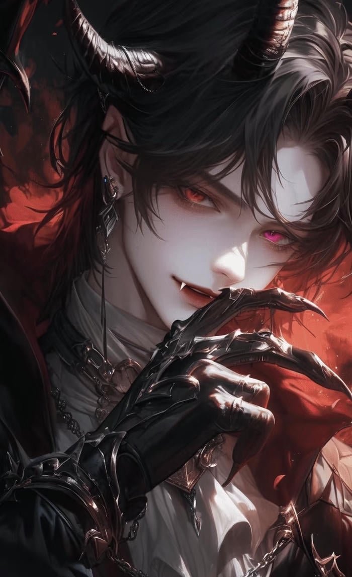 ảnh ác quỷ anime khí chất lạnh