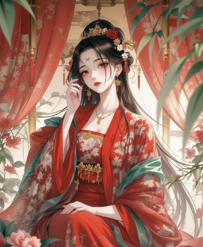 ảnh anime công chúa khí chất lạnh