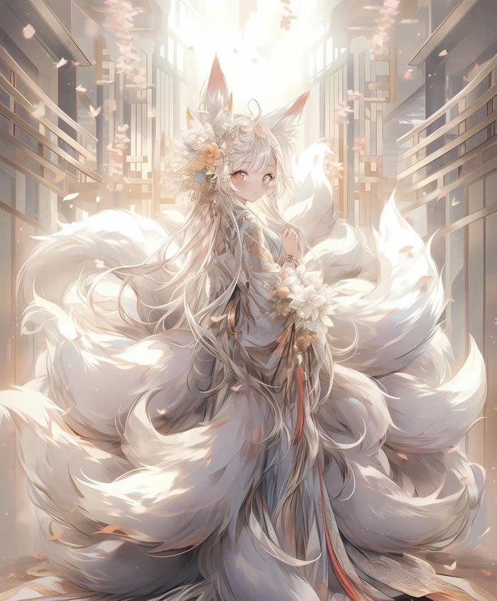 ảnh anime hồ ly cảm giác tự nhiên