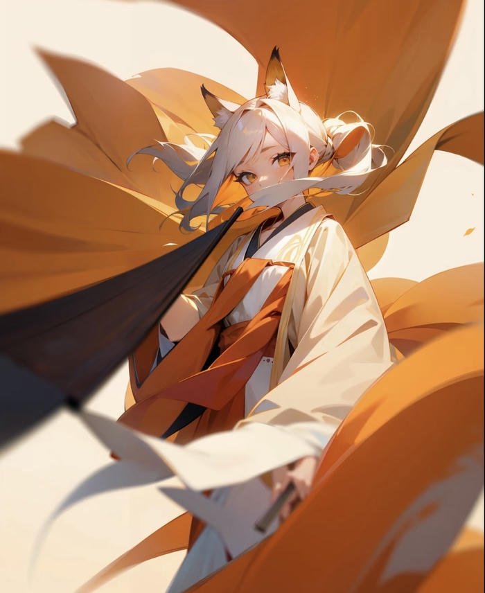 ảnh anime hồ ly tinh gọn