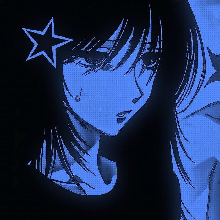 ảnh avatar anime màu sắc tối