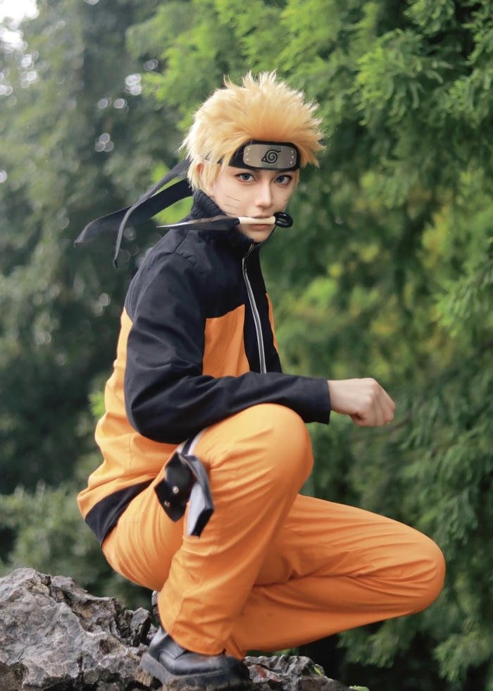 ảnh cosplay naruto phong thái mạnh mẽ