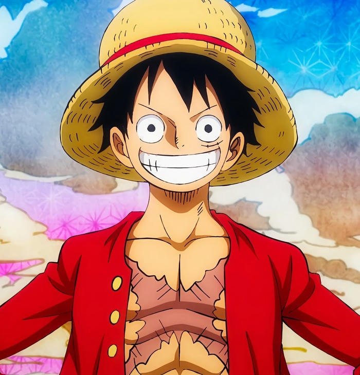 ảnh luffy biểu cảm tự tin