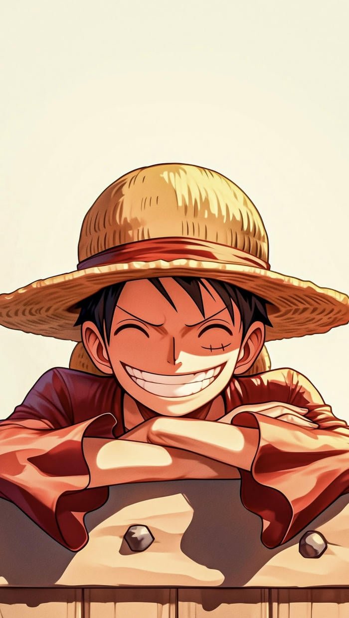 ảnh luffy tạo cảm giác gần gũi