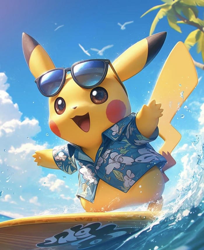 ảnh pikachu tạo cảm giác dễ chịu