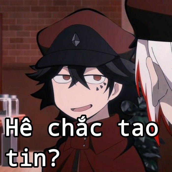 anime ảnh chế nét mặt khinh khỉnh