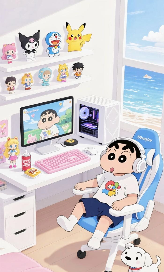 avatar shin cậu bé bút chì dễ thương