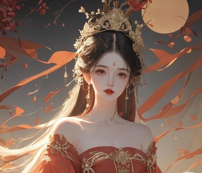 bức ảnh công chúa lạnh lùng phong thái cao quý