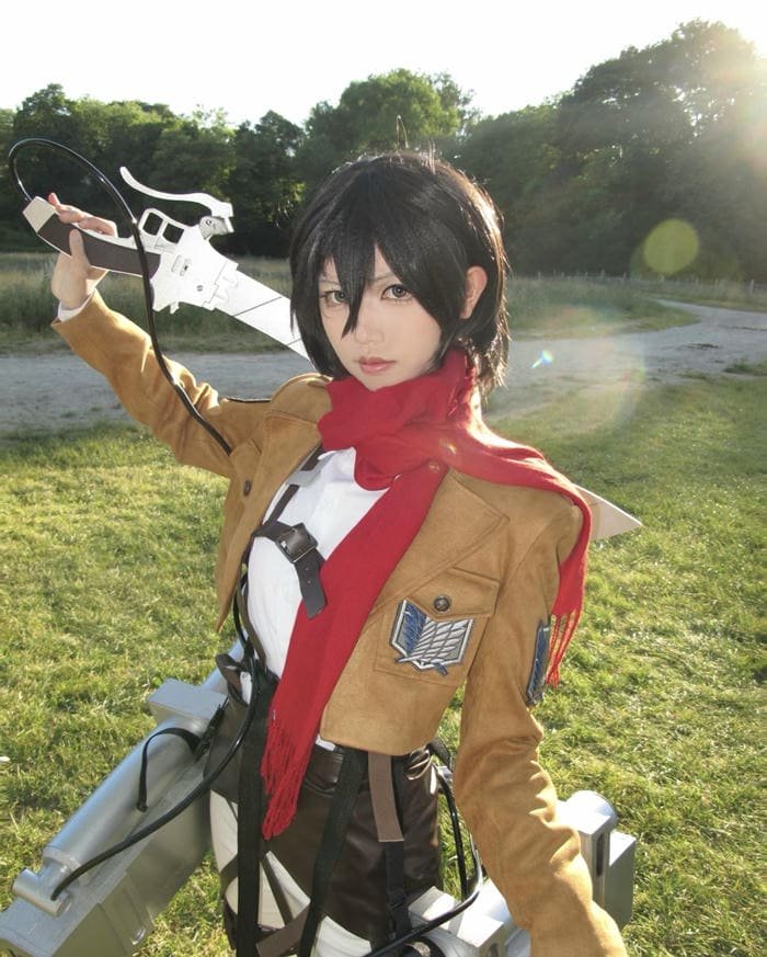 bức ảnh cosplay misaka ánh nhìn trong trẻo