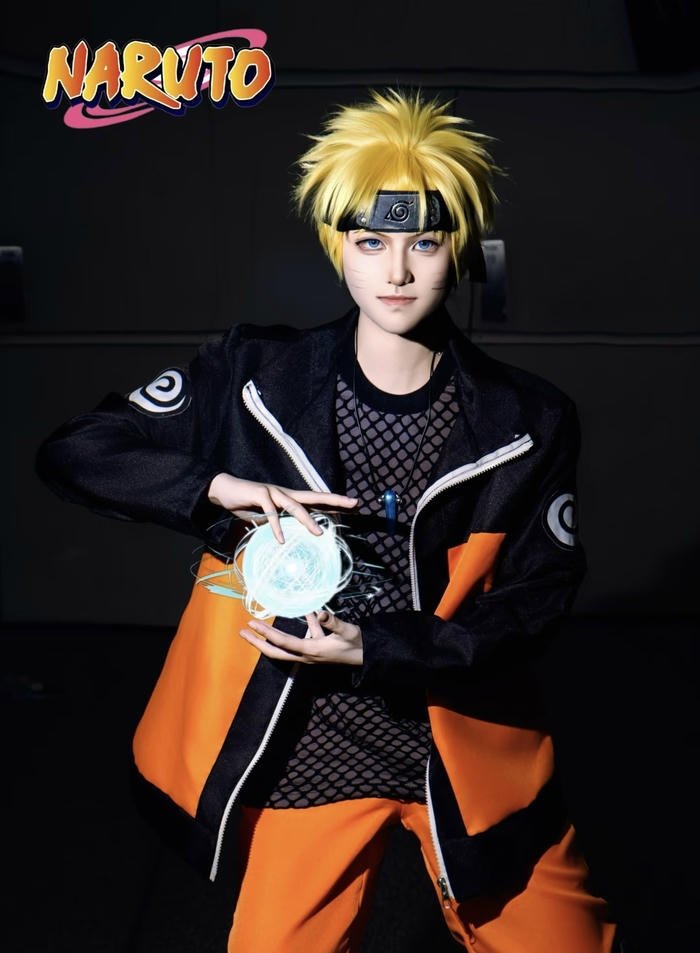 bức ảnh naruto cosplay nét mặt trẻ trung