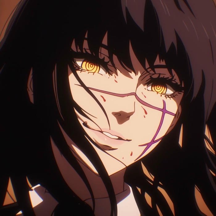 bức hình avatar anime gương mặt tia chớp