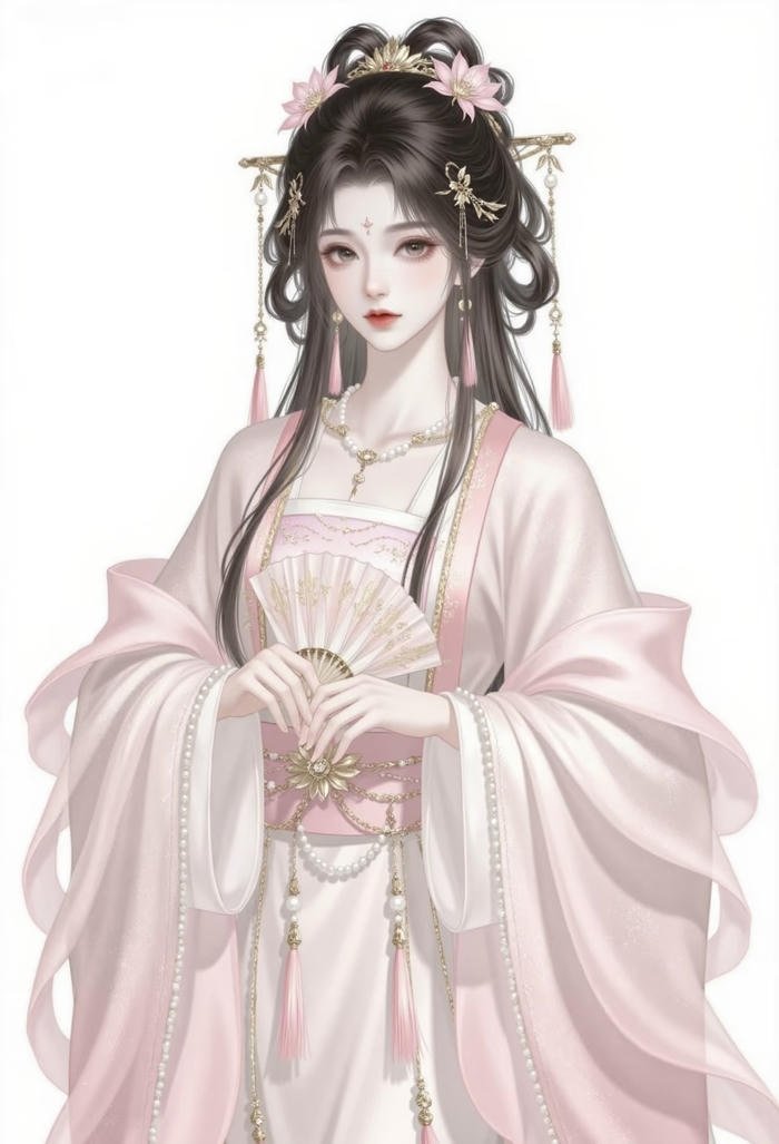 bức hình công chúa lạnh lùng dáng vẻ quý tộc