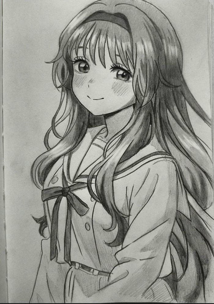 bức hình tranh vẽ anime