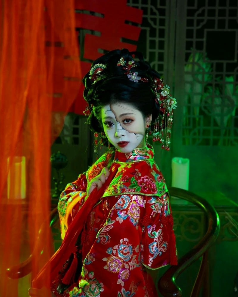 cosplay ma nữ tân nương trung hoa ma quái