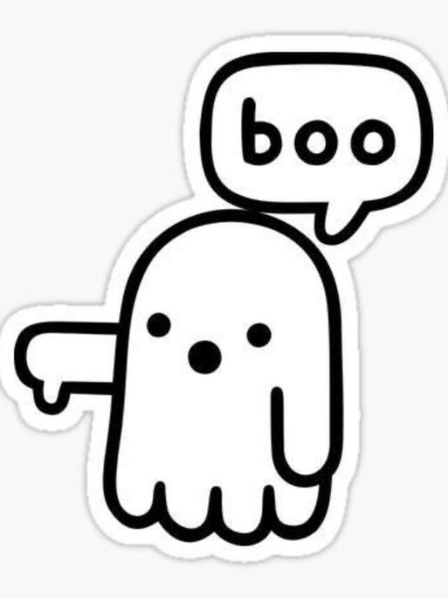 Tải 150+ hình sticker cute không màu đen trắng