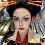 daki cosplay nét mặt trực diện