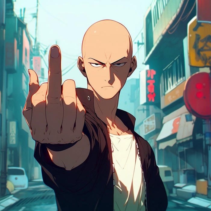 hình Saitama cực đẹp nhẹ nhàng