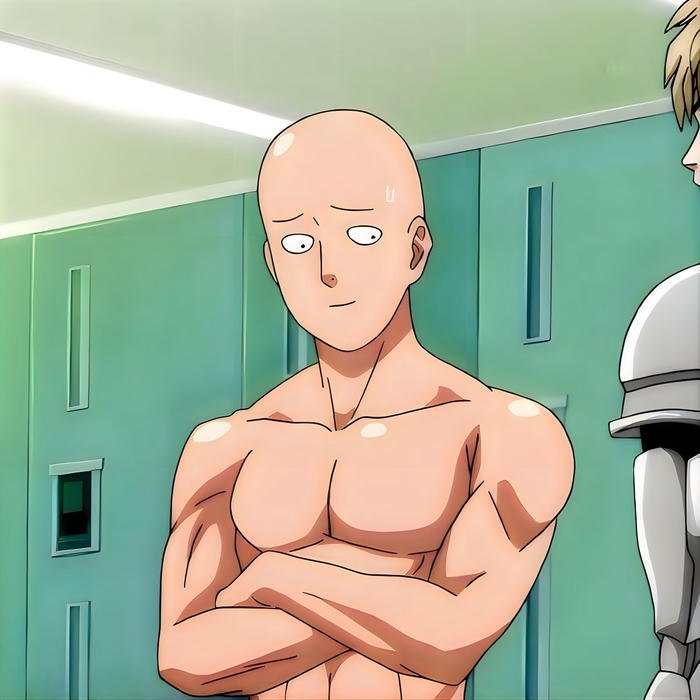 hình ảnh Saitama đẹp nhẹ tinh tế