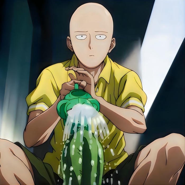 hình ảnh Saitama đơn giản rất đẹp