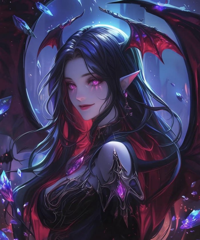 hình ảnh ác quỷ anime lạnh lùng