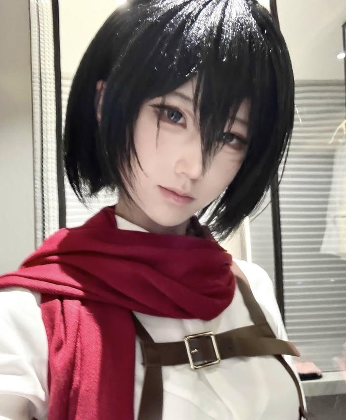 hình ảnh cosplay misaka nét mặt hiền