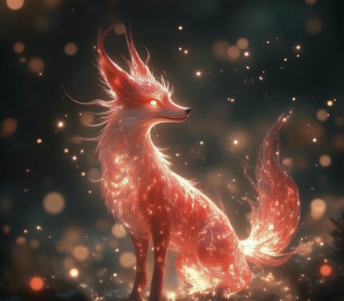 hình ảnh hồ ly anime nhẹ nhàng