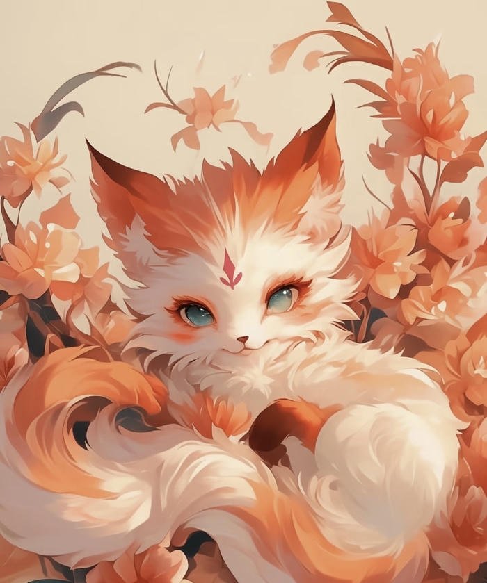 hình ảnh hồ ly anime nhìn rõ nét